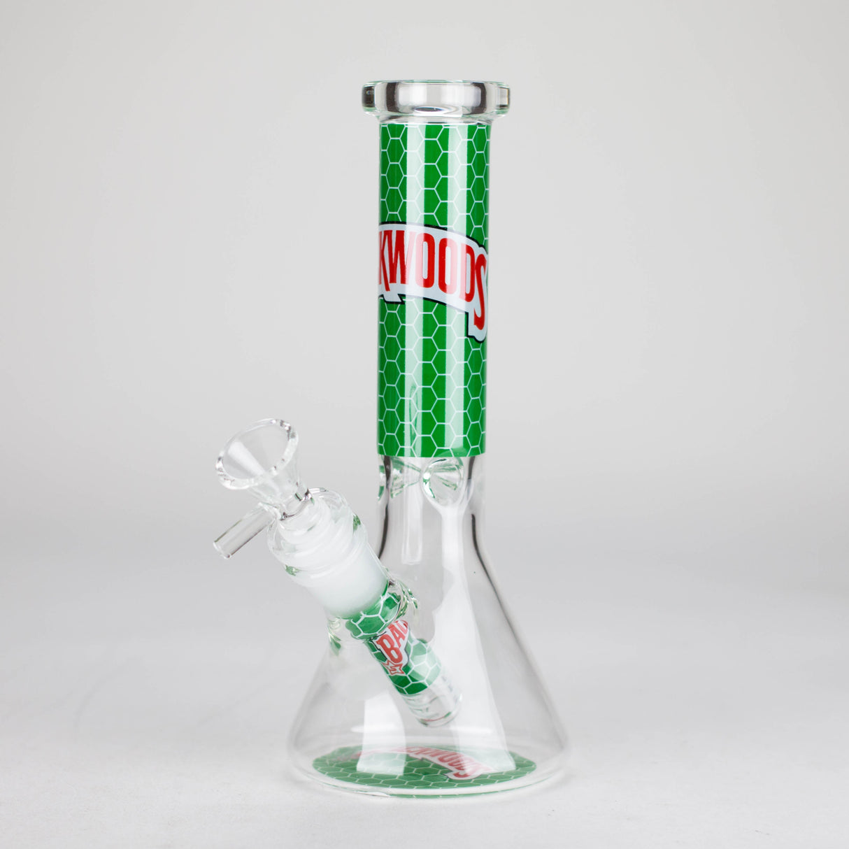 7.5" BW Flower Graphic Beaker Bong