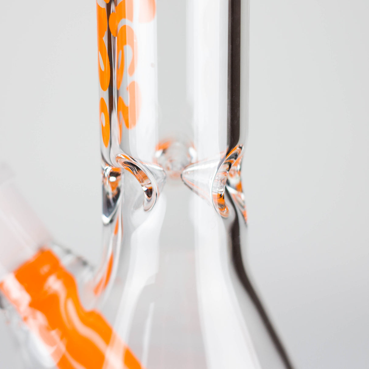 Bang en verre graphique CK Cookies 7,5 po