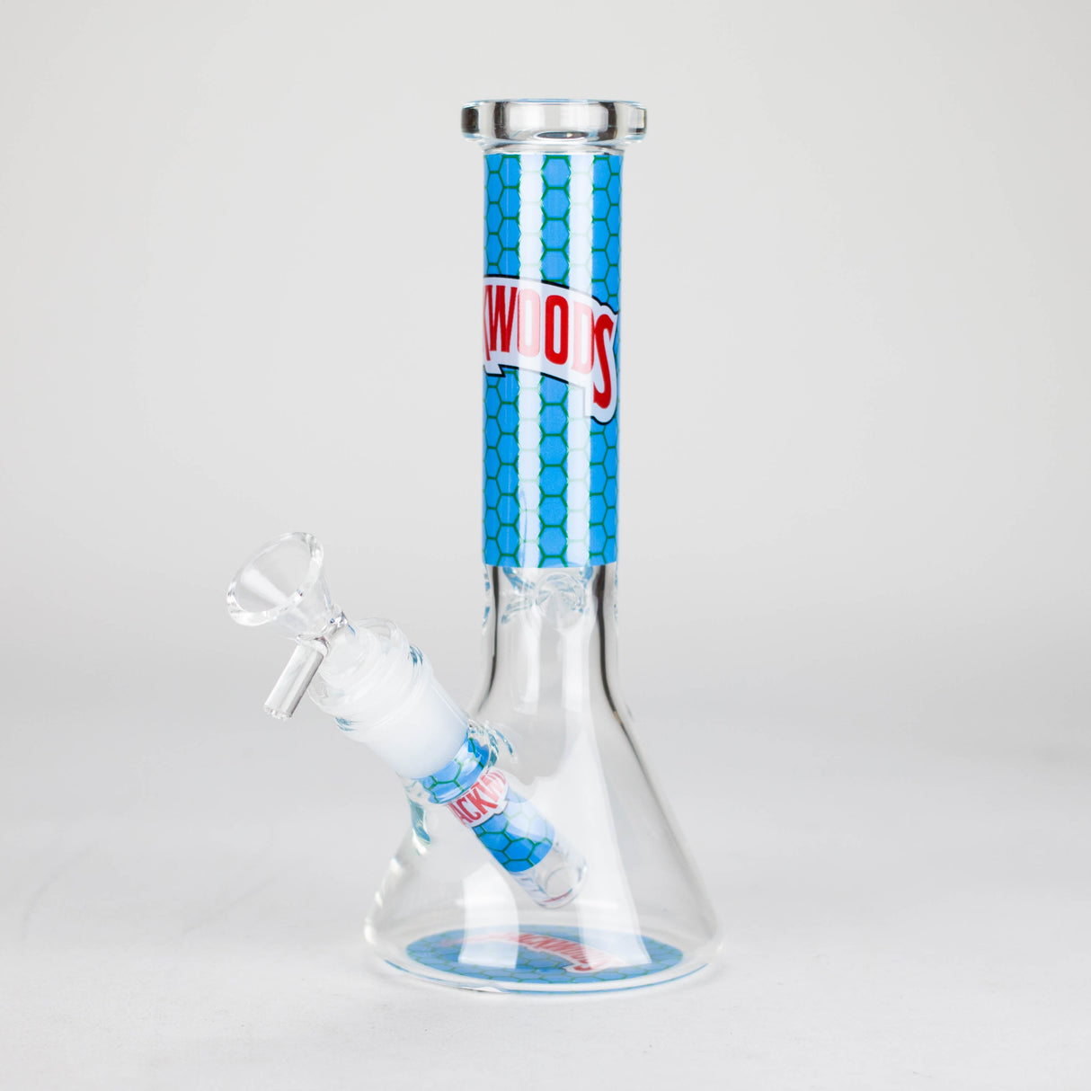 7.5" BW Flower Graphic Beaker Bong