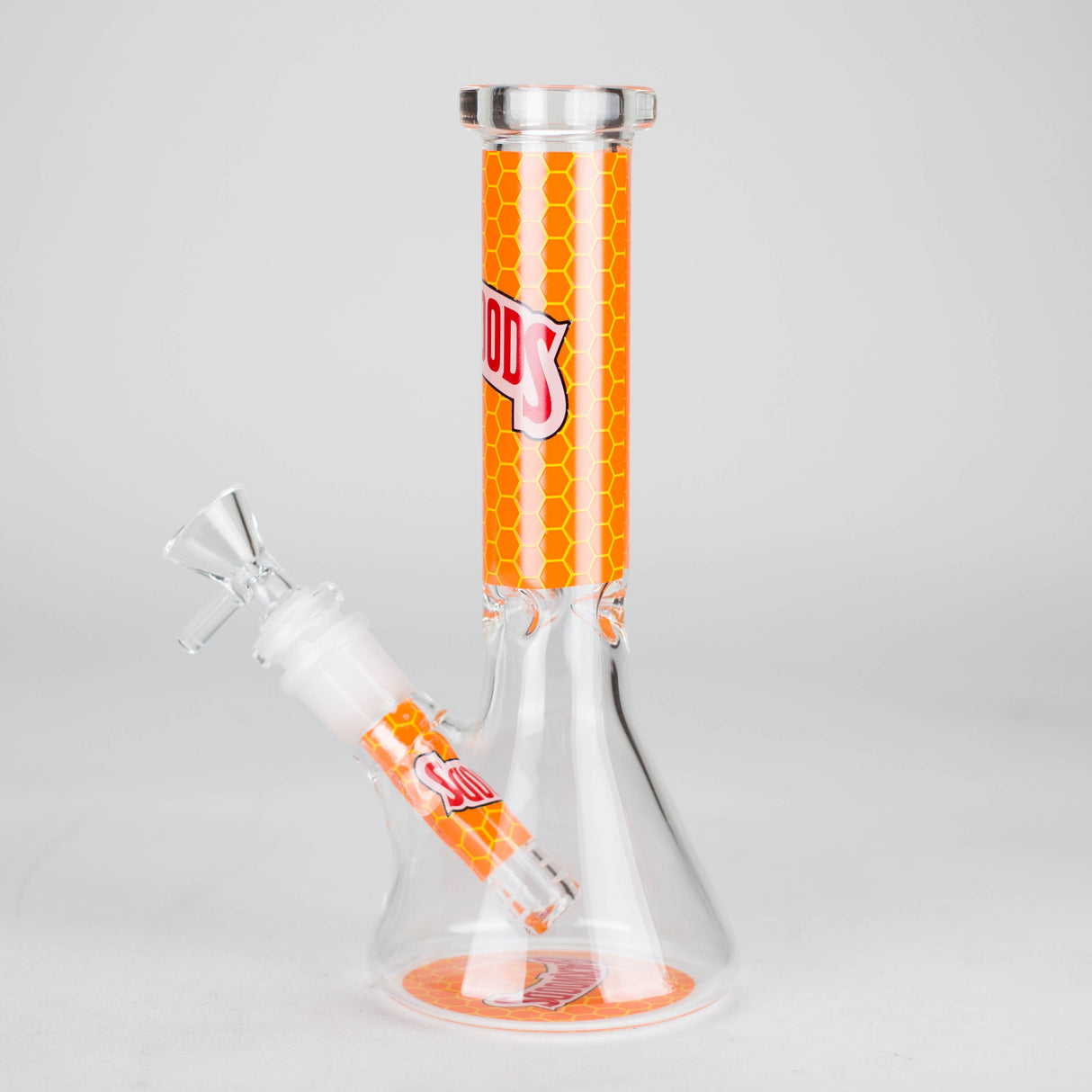7.5" BW Flower Graphic Beaker Bong