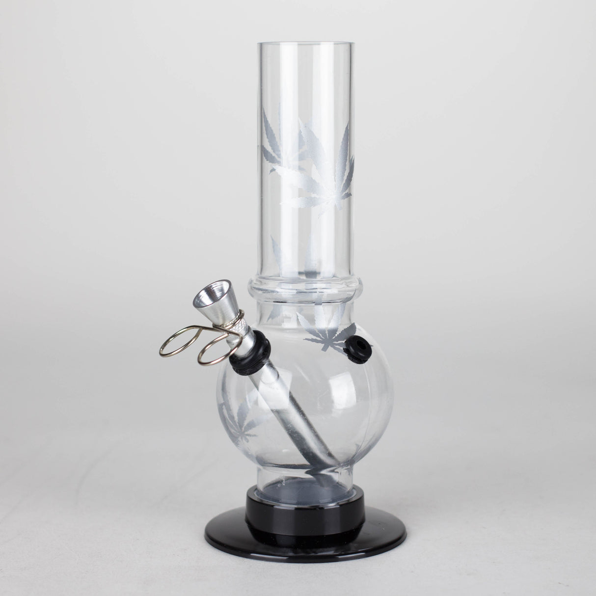 8" Assorted Tube Standard Parts Acrylic Water Pipe