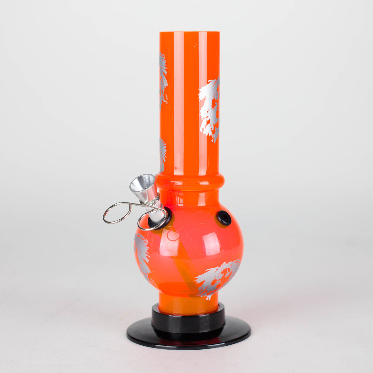 8" Assorted Tube Standard Parts Acrylic Water Pipe