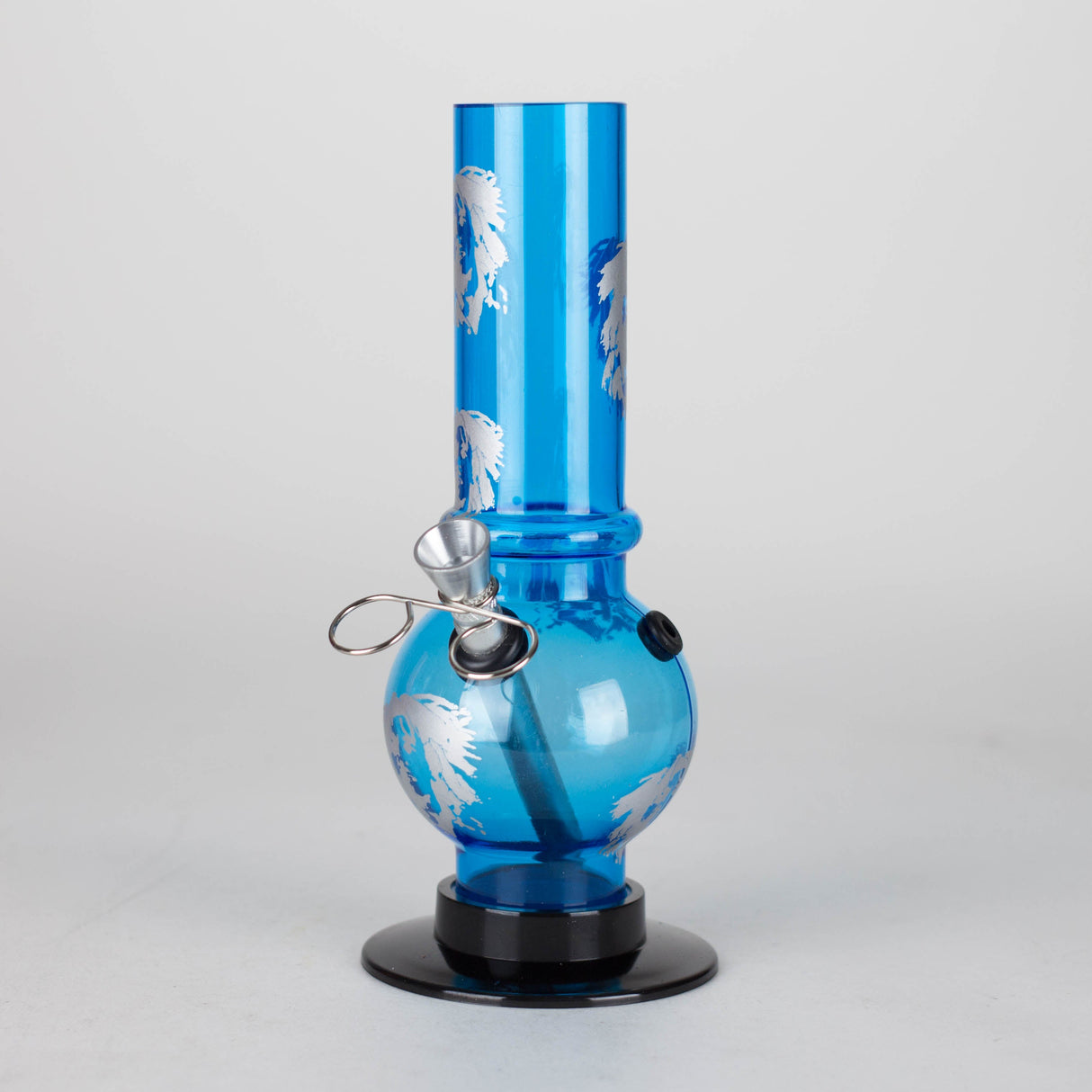 8" Assorted Tube Standard Parts Acrylic Water Pipe