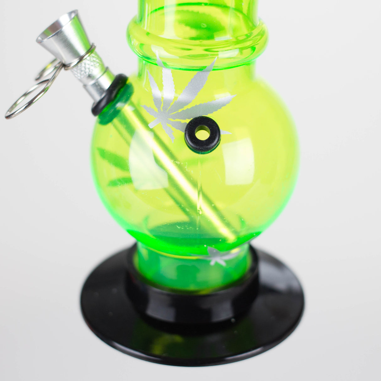 8" Assorted Tube Standard Parts Acrylic Water Pipe