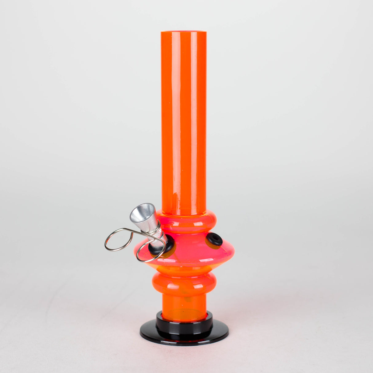 8" Standard Parts Detachable Base Acrylic Water Pipe
