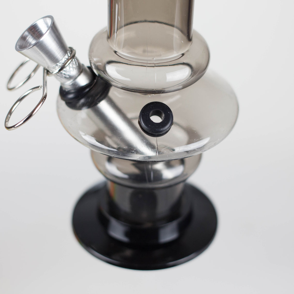 8" Standard Parts Detachable Base Acrylic Water Pipe