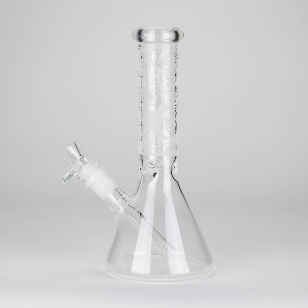 Karma | 9" Beaker Sandblasted Glass Bong