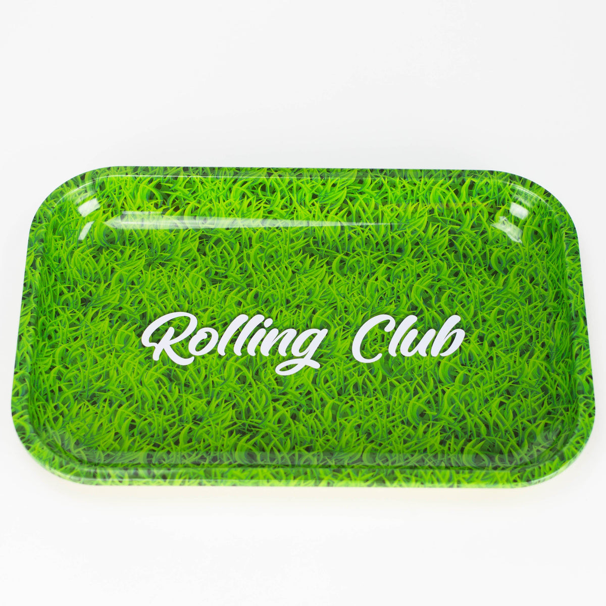 Maq Distributors Rolling Tray Rolling Club | Metal Rolling Tray - Medium Rolling Club | Metal Rolling Tray - Medium