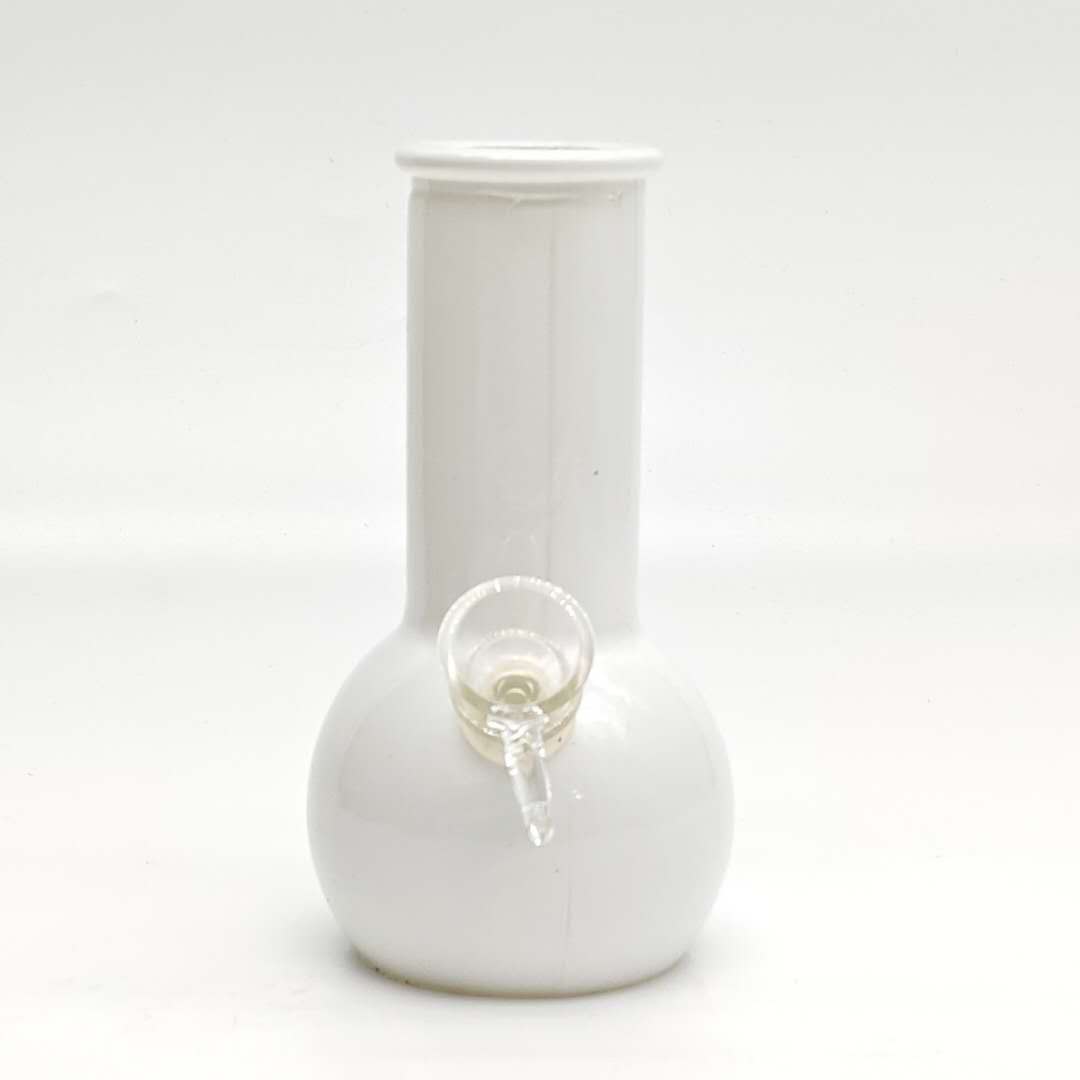 6" Mini Soft Glass Bong in Mixed Colours