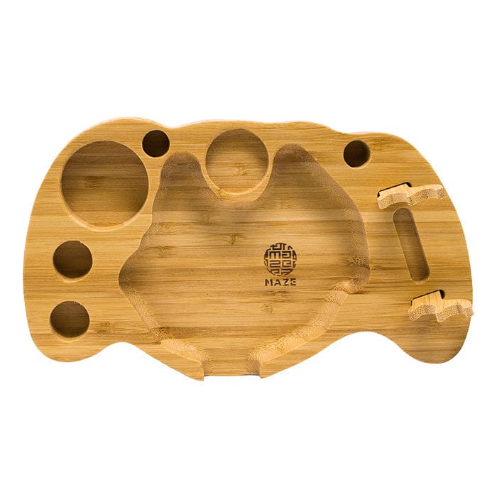 Maple Craft Inc Rolling Tray Maze® | Angular Bamboo 10X6 Rolling Tray Maze® | Angular Bamboo 10X6 Rolling Tray