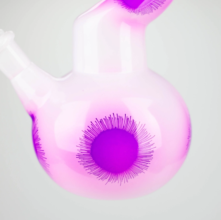 9.5" Flower Zong Glass Bong with 14 mm Bowl Stem