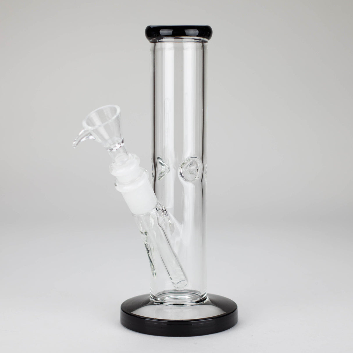 NIBO Distribution Glass Bong 8" Straight Glass Bong with Diffused Downstem 8" Straight Glass Bong with Downstem - Mini Borosilicate Bong 14 mm | Canada