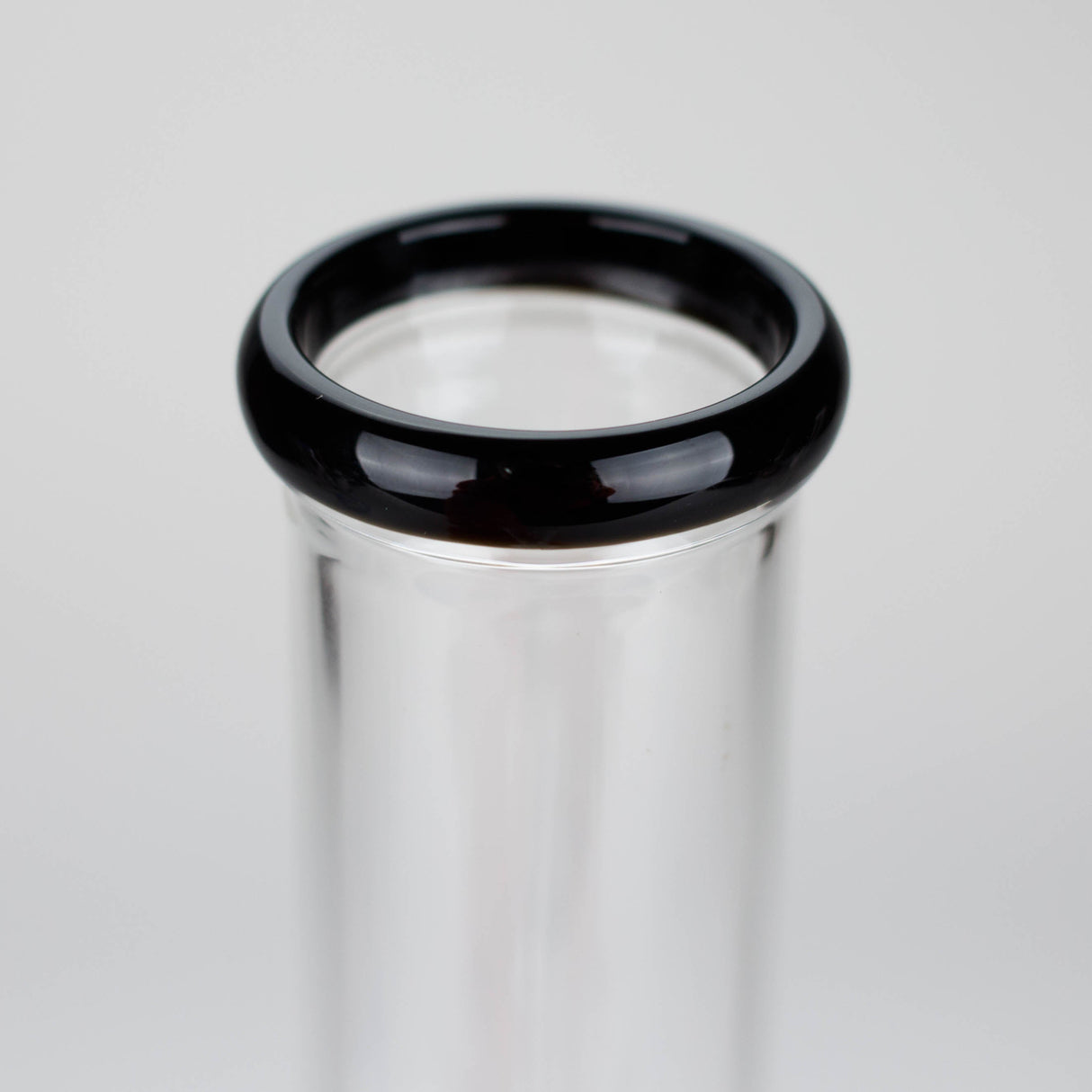 8" Straight Glass Bong with Diffused Downstem