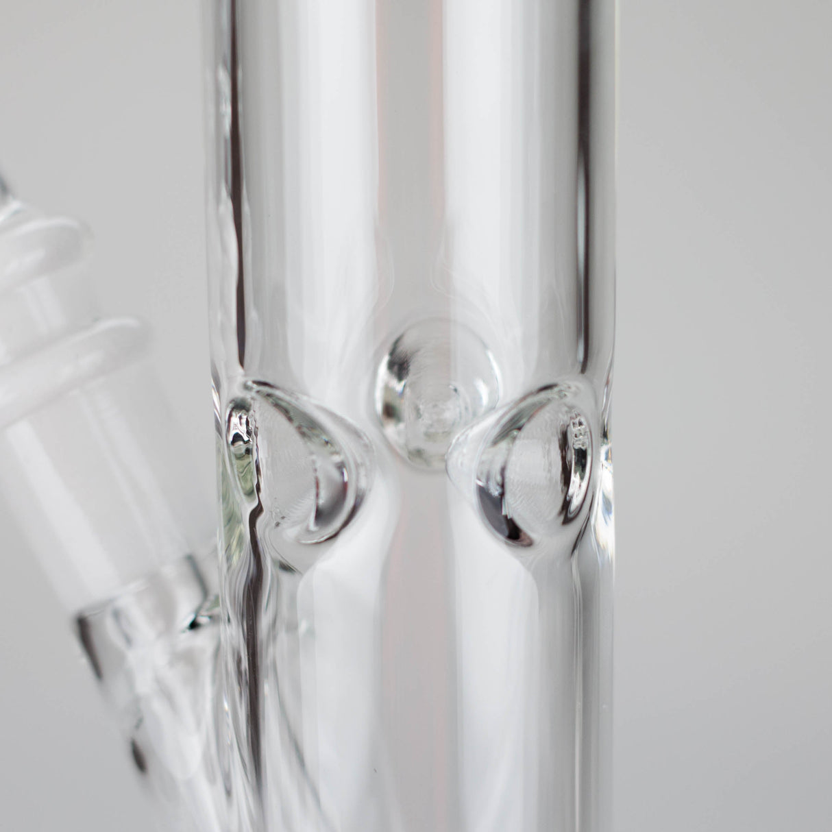 8" Straight Glass Bong with Diffused Downstem