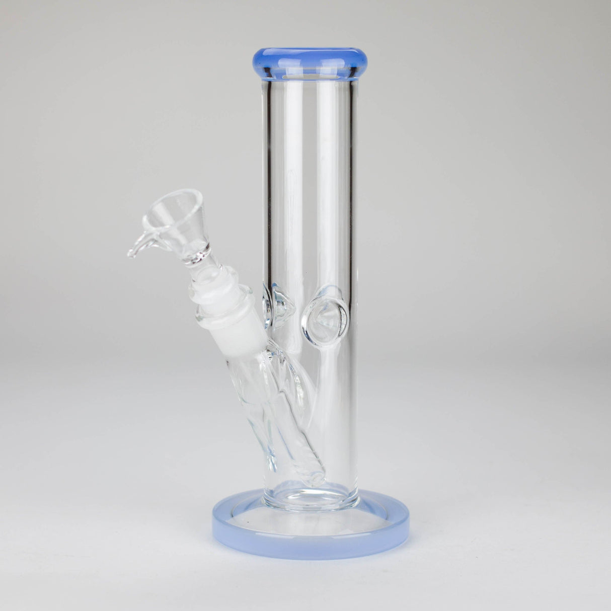NIBO Distribution Glass Bong 8" Straight Glass Bong with Diffused Downstem 8" Straight Glass Bong with Downstem - Mini Borosilicate Bong 14 mm | Canada