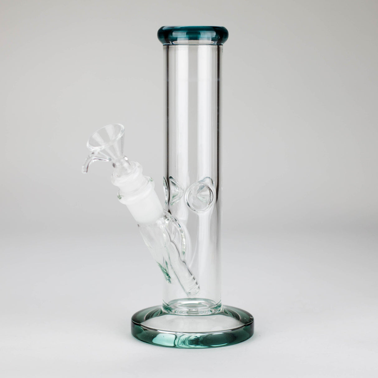 NIBO Distribution Glass Bong 8" Straight Glass Bong with Diffused Downstem 8" Straight Glass Bong with Downstem - Mini Borosilicate Bong 14 mm | Canada