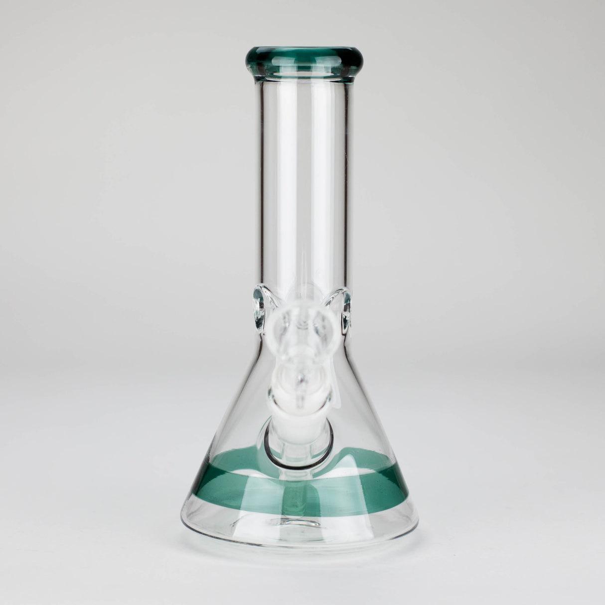8" Glass Beaker Bong with Diffused Downstem