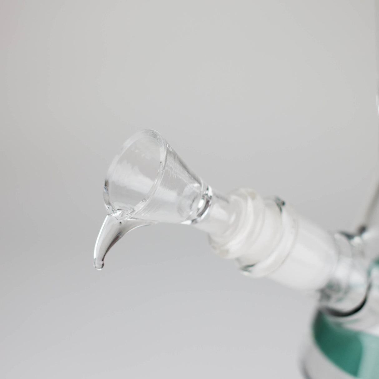 8" Glass Beaker Bong with Diffused Downstem