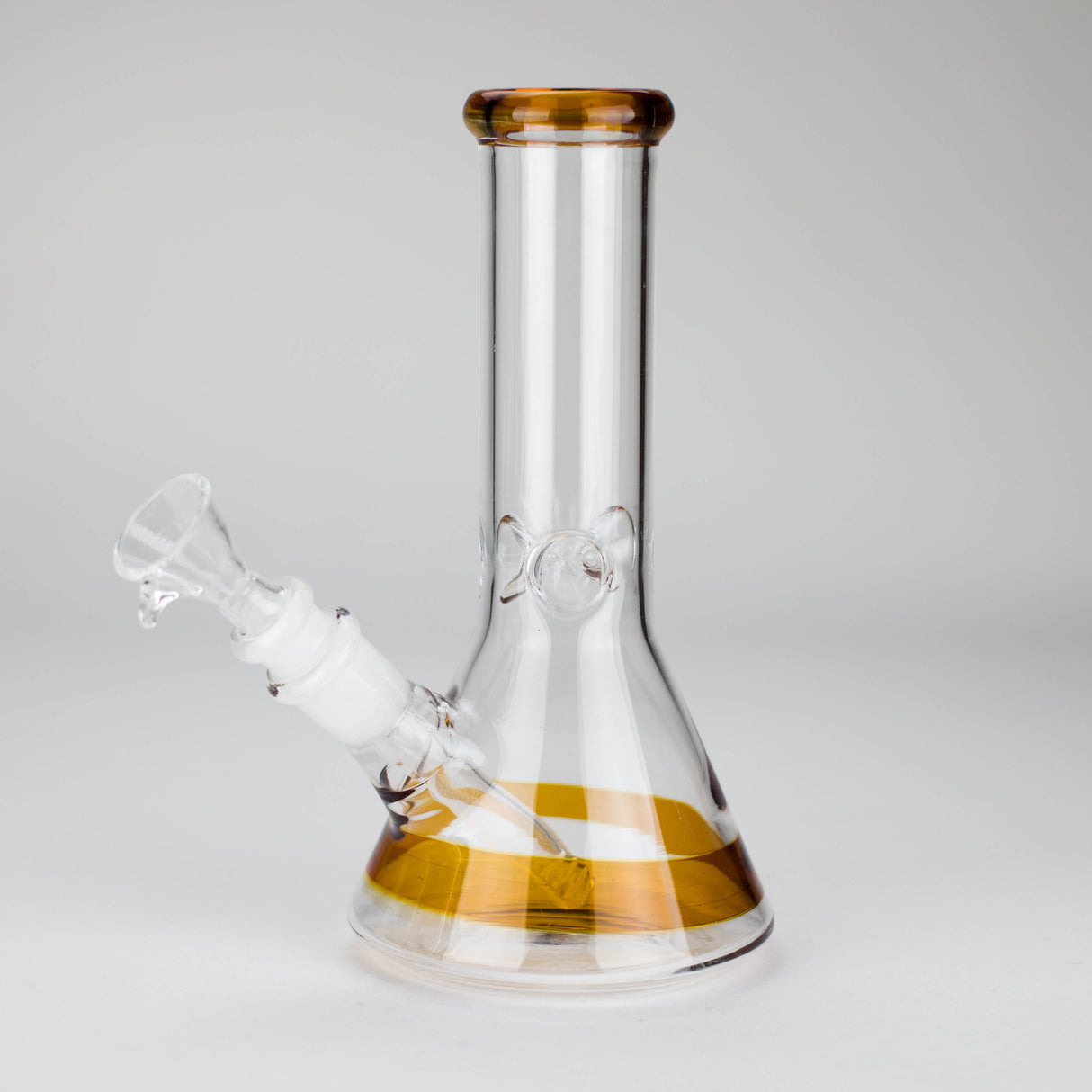 8" Glass Beaker Bong with Diffused Downstem