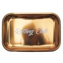 Maq Distributors Rolling Tray Rolling Club | Metal Rolling Tray - Medium Rolling Club | Metal Rolling Tray - Medium