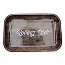 Maq Distributors Rolling Tray Rolling Club | Metal Rolling Tray - Medium Rolling Club | Metal Rolling Tray - Medium