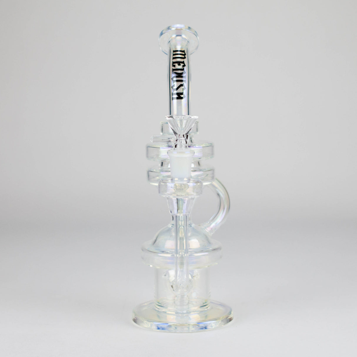 Small Biz Distributors Glass Bong Medusa | 12" Recycler-Style 1 Medusa | 12" Recycler-Style 1