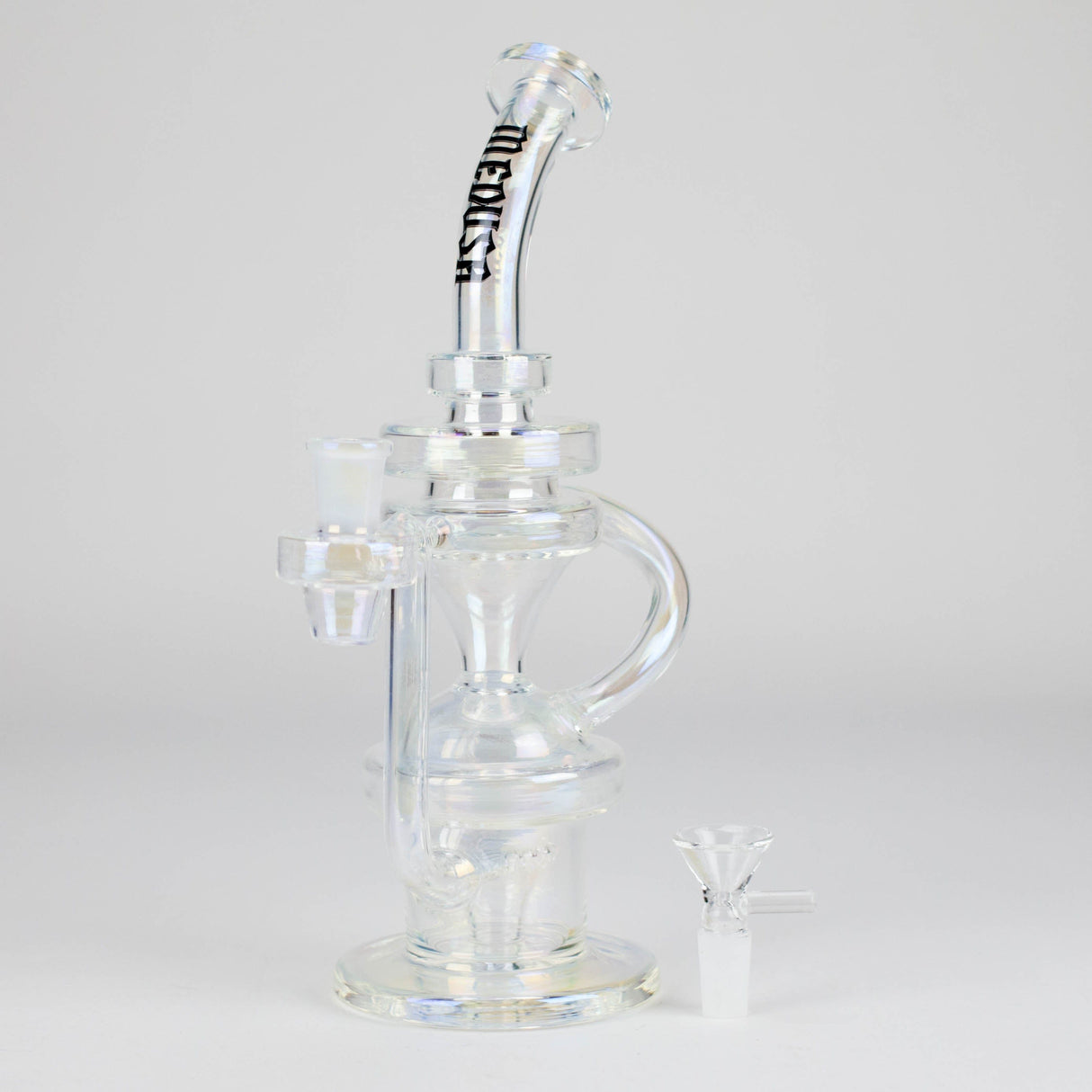 Small Biz Distributors Glass Bong Medusa | 12" Recycler-Style 1 Medusa | 12" Recycler-Style 1