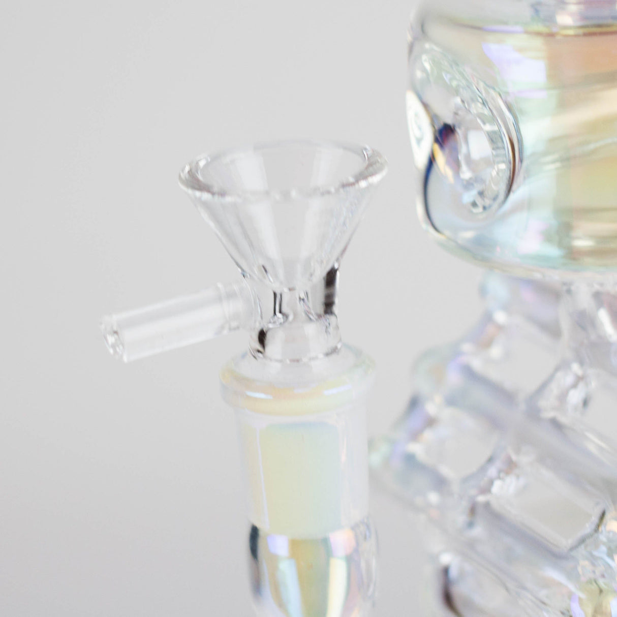 Small Biz Distributors Glass Bong Medusa | 12" Recycler - Style 2 Medusa | 12" Recycler - Style 2