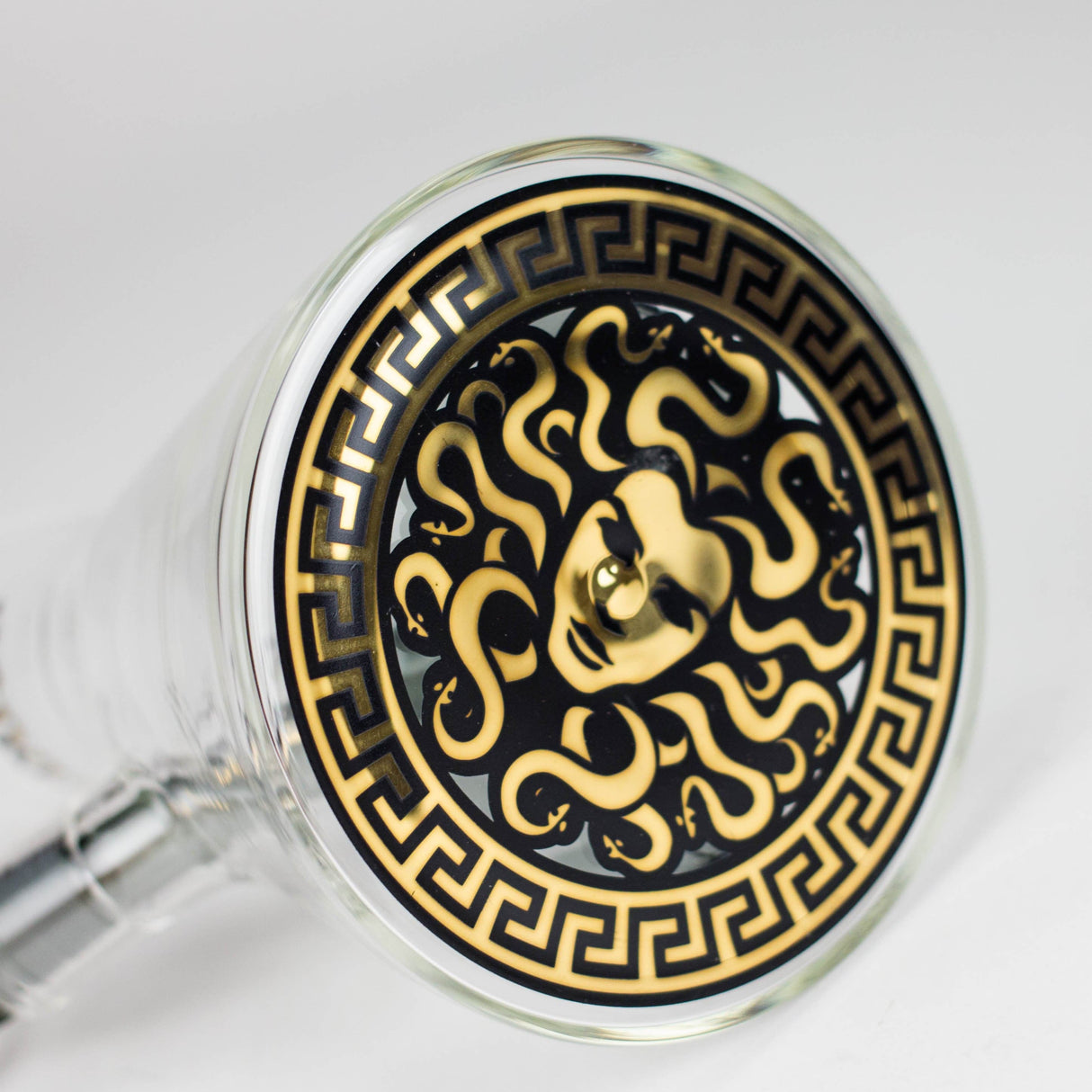 Small Biz Distributors Glass Bong Medusa | Cone Perc Base for Stack-A-Bong Medusa | Cone Perc Base for Stack-A-Bong