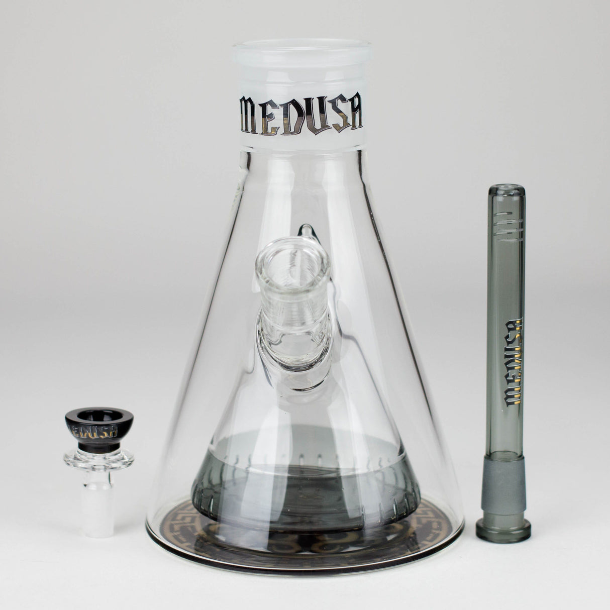 Small Biz Distributors Glass Bong Medusa | Cone Perc Base for Stack-A-Bong Medusa | Cone Perc Base for Stack-A-Bong