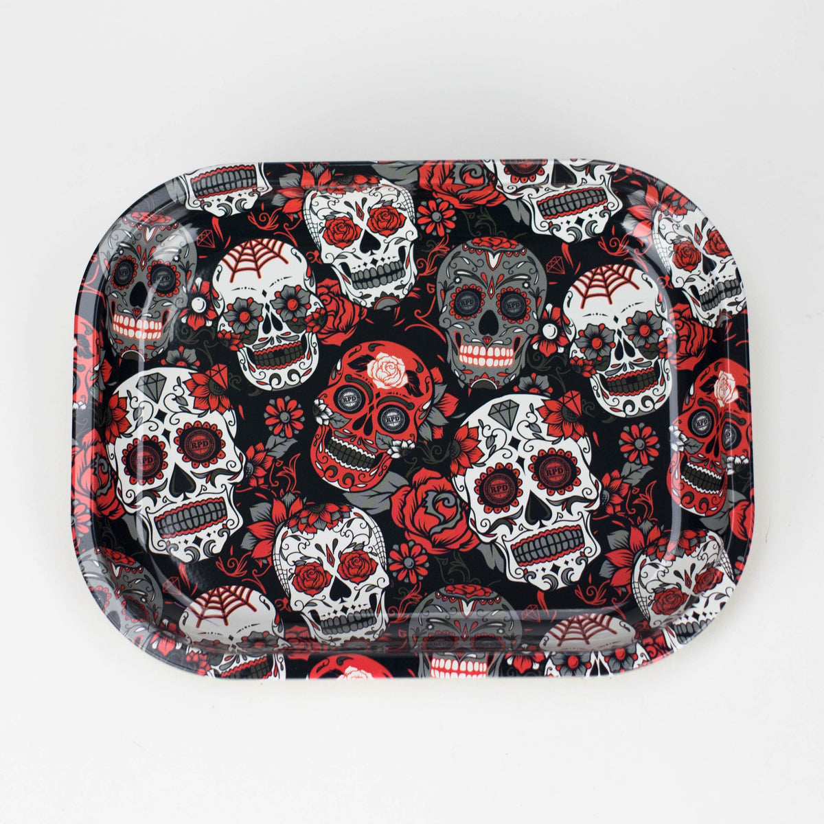 Smoking Cat Distribution Rolling Tray Novelty Metal Rolling Trays - Small Novelty Metal Rolling Tray - Small Pick your Style