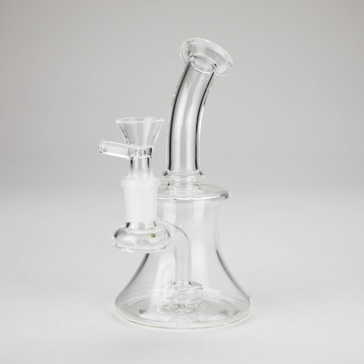 6" Borosilicate Glass Water Bong with 14 mm Joint