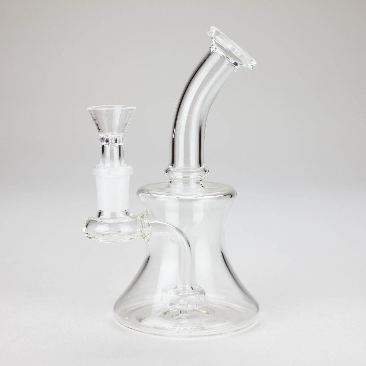 6" Borosilicate Glass Water Bong with 14 mm Joint