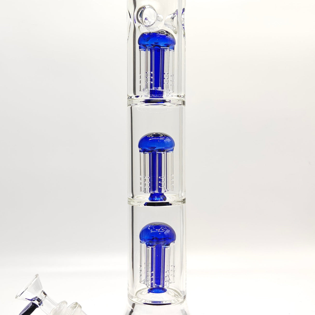 Fortune 20" Triple 6-Arm Tree Perc Beaker Bong