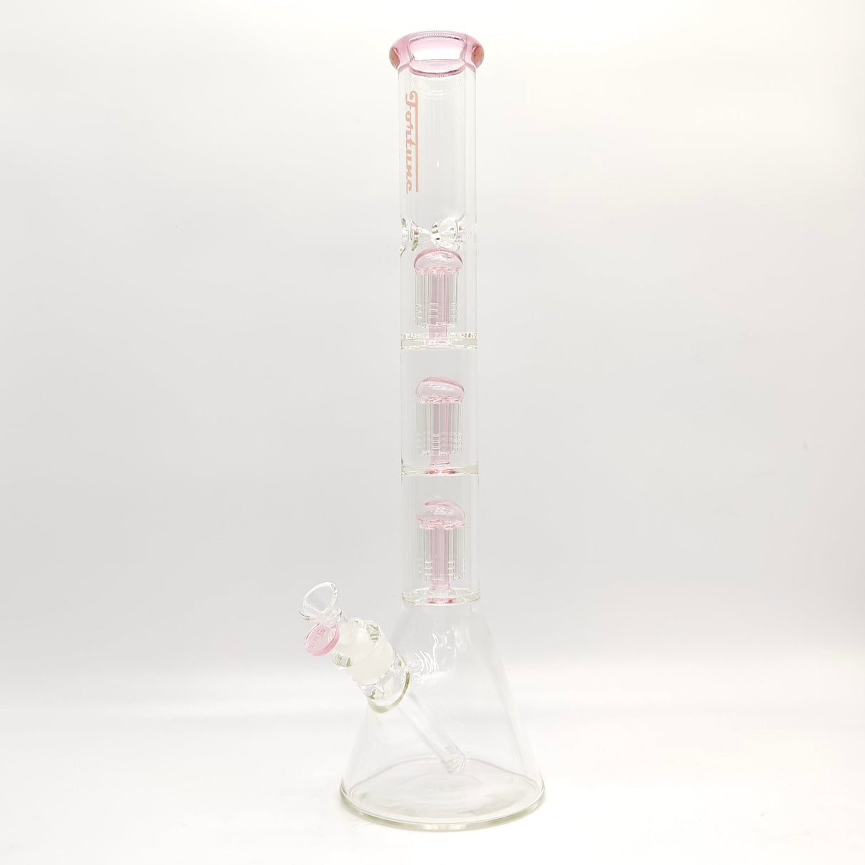 Fortune 20" Triple 6-Arm Tree Perc Beaker Bong