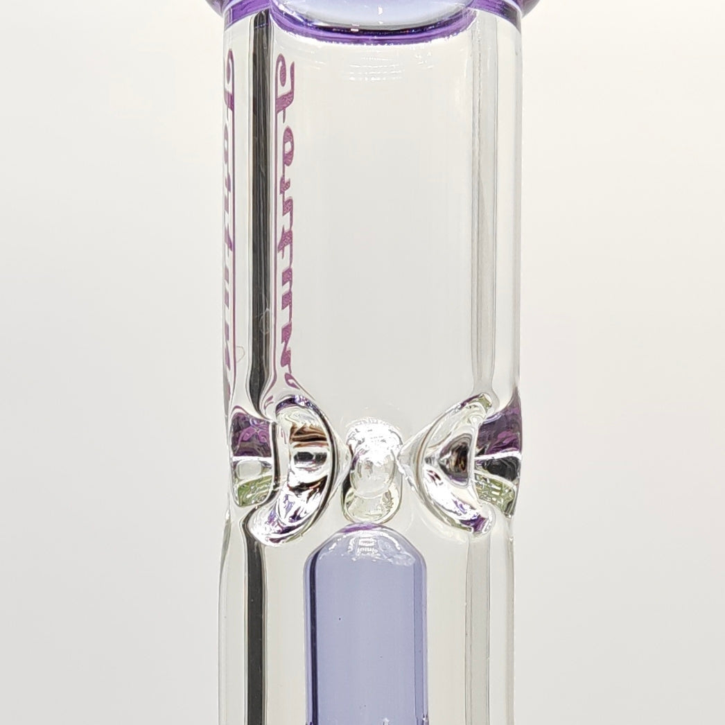 Fortune 16" Double Disc 6-Arm Tree Perc Beaker Bong