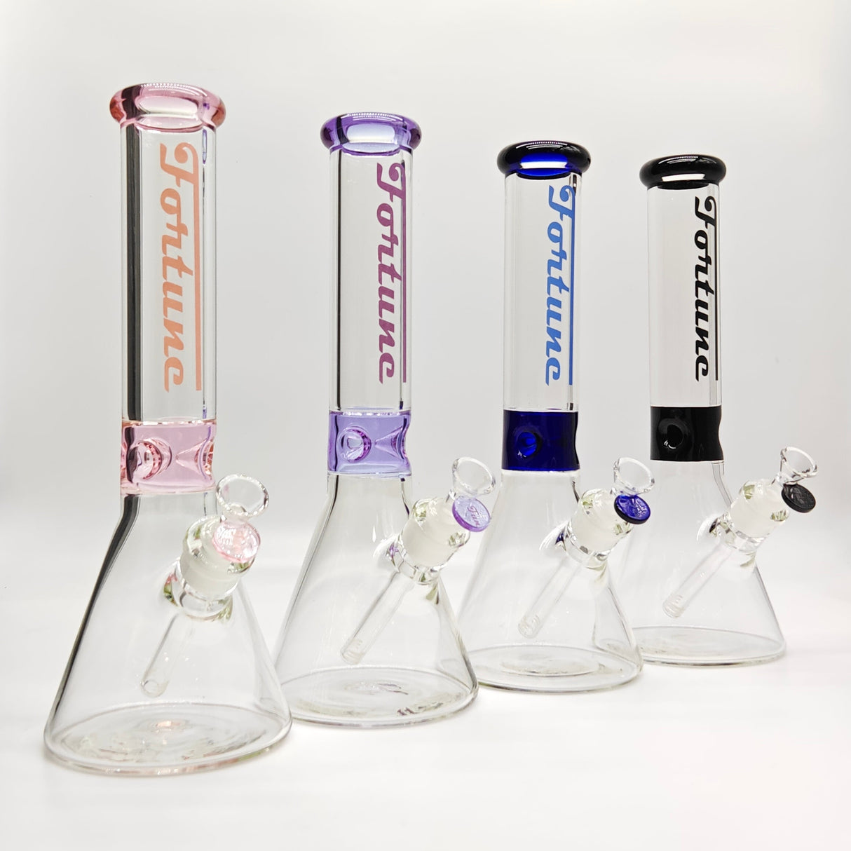 Fortune 14" 7mm Accent Ice Catcher Beaker Bong