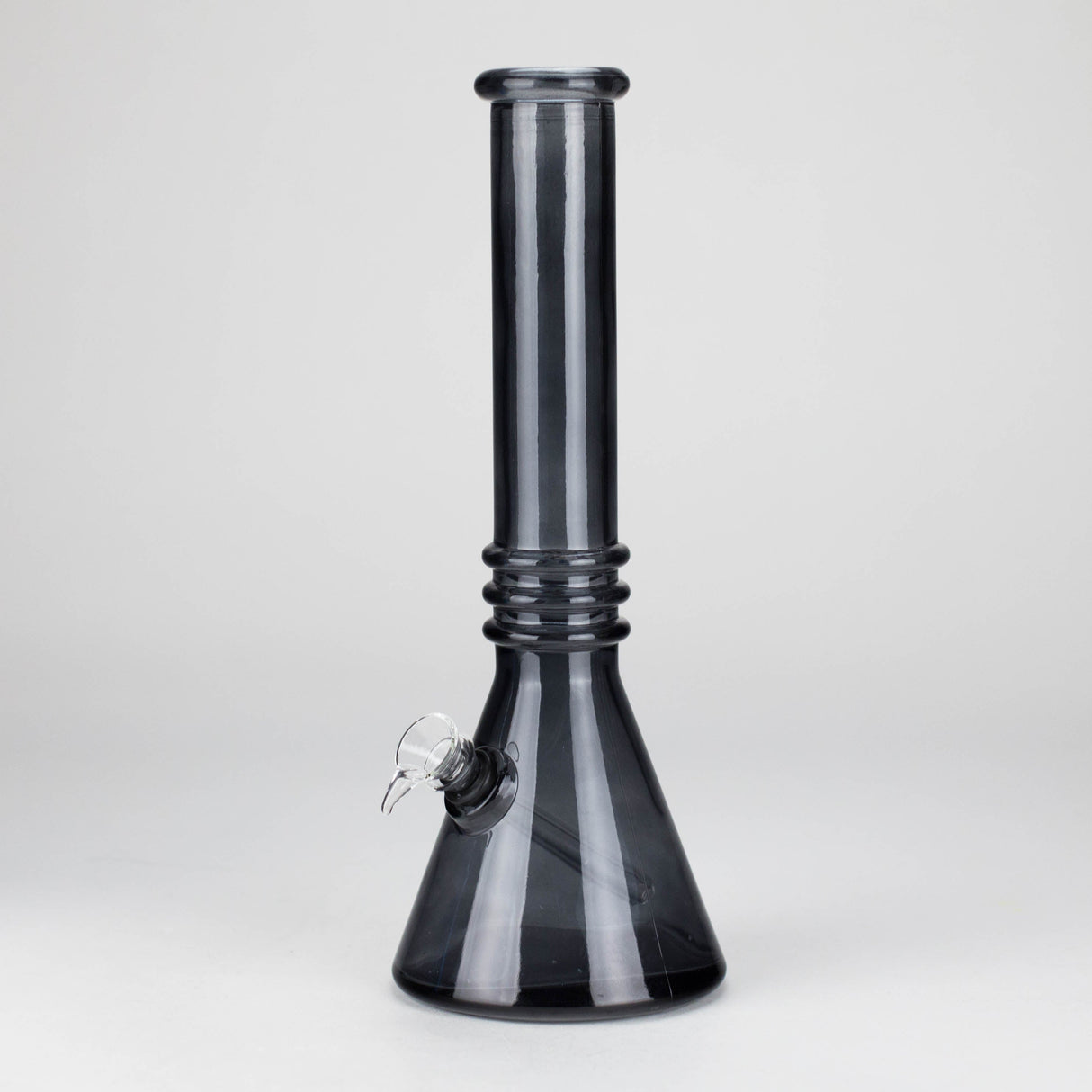 12" Coloured Soft Glass Water Bong with 3.5" Bowl Slide