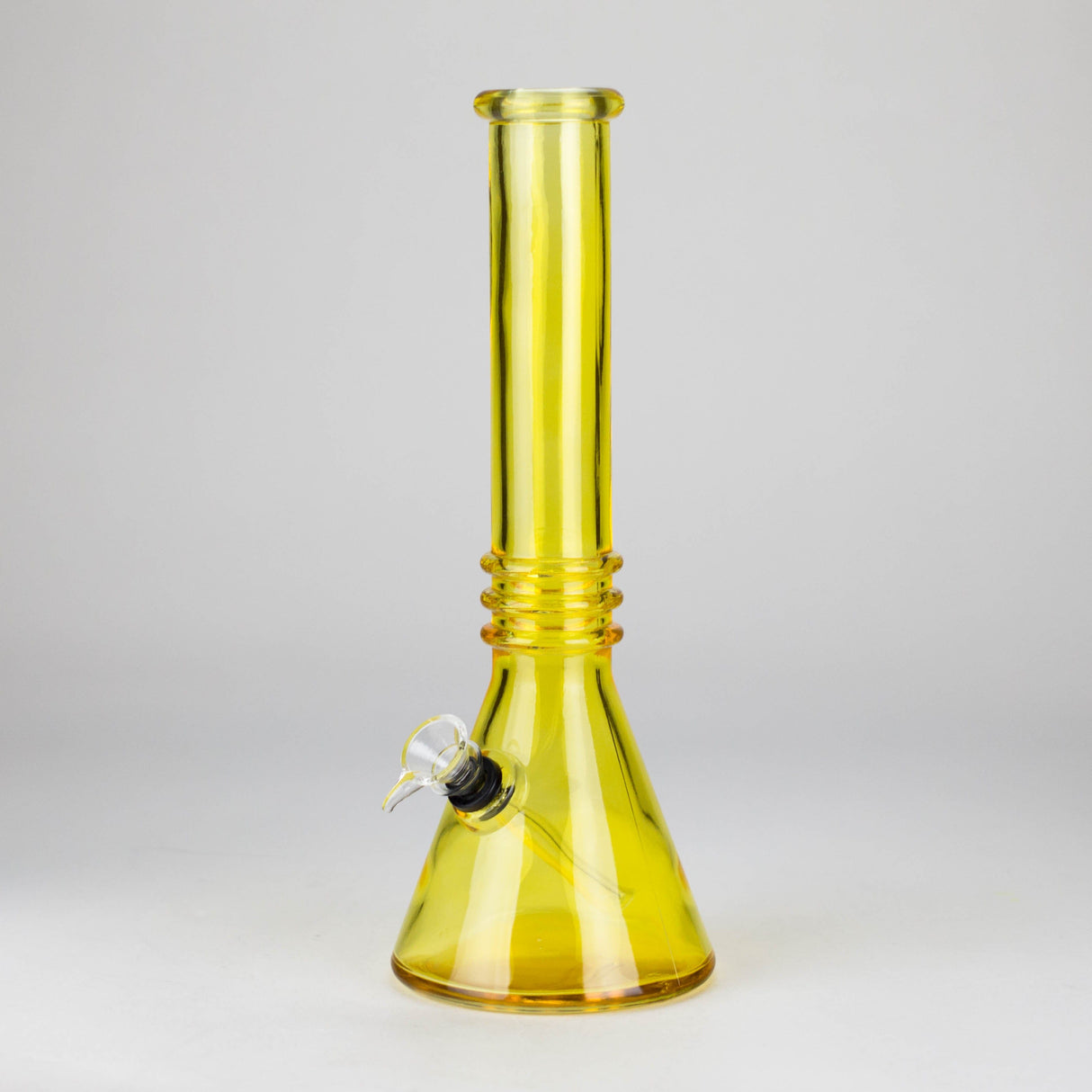 ONE Glass Bong 12" Coloured Soft Glass Water Bong with 3.5" Bowl Slide 2" Coloured Soft Glass Bong