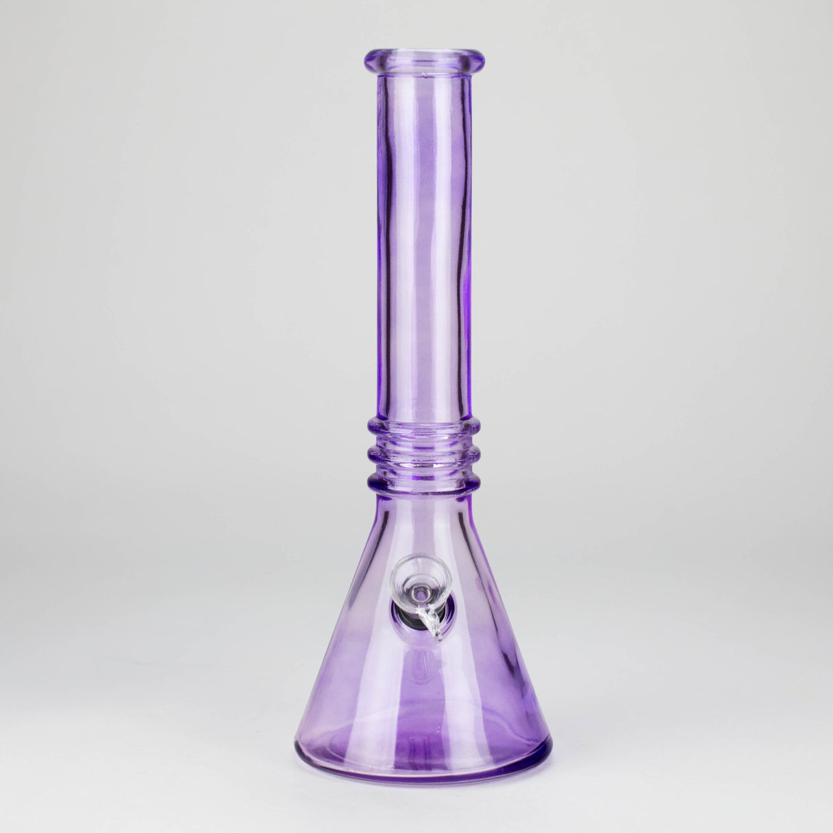 ONE Glass Bong 12" Coloured Soft Glass Water Bong with 3.5" Bowl Slide 2" Coloured Soft Glass Bong