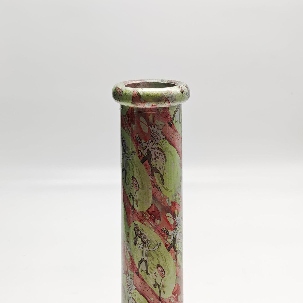 Super Supplys Inc Glass Bong 13" 7mm Hydrographic Glass Bong-Assorted Designs 13" 7mm Hydrographic Glass Bong-Assorted Designs
