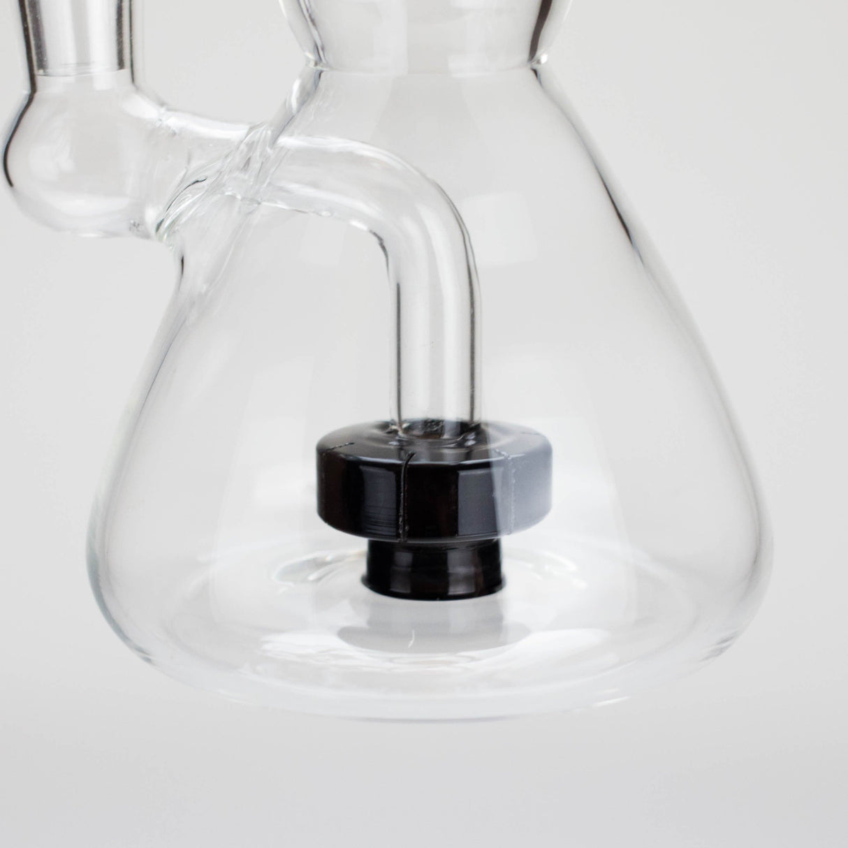 Bongzie Smokes Glass Bong 8.5" Stemless Glass Bong with Diffuser – Assorted Colors 8.5" Stemless Glass Bong with Diffuser – Assorted Colors