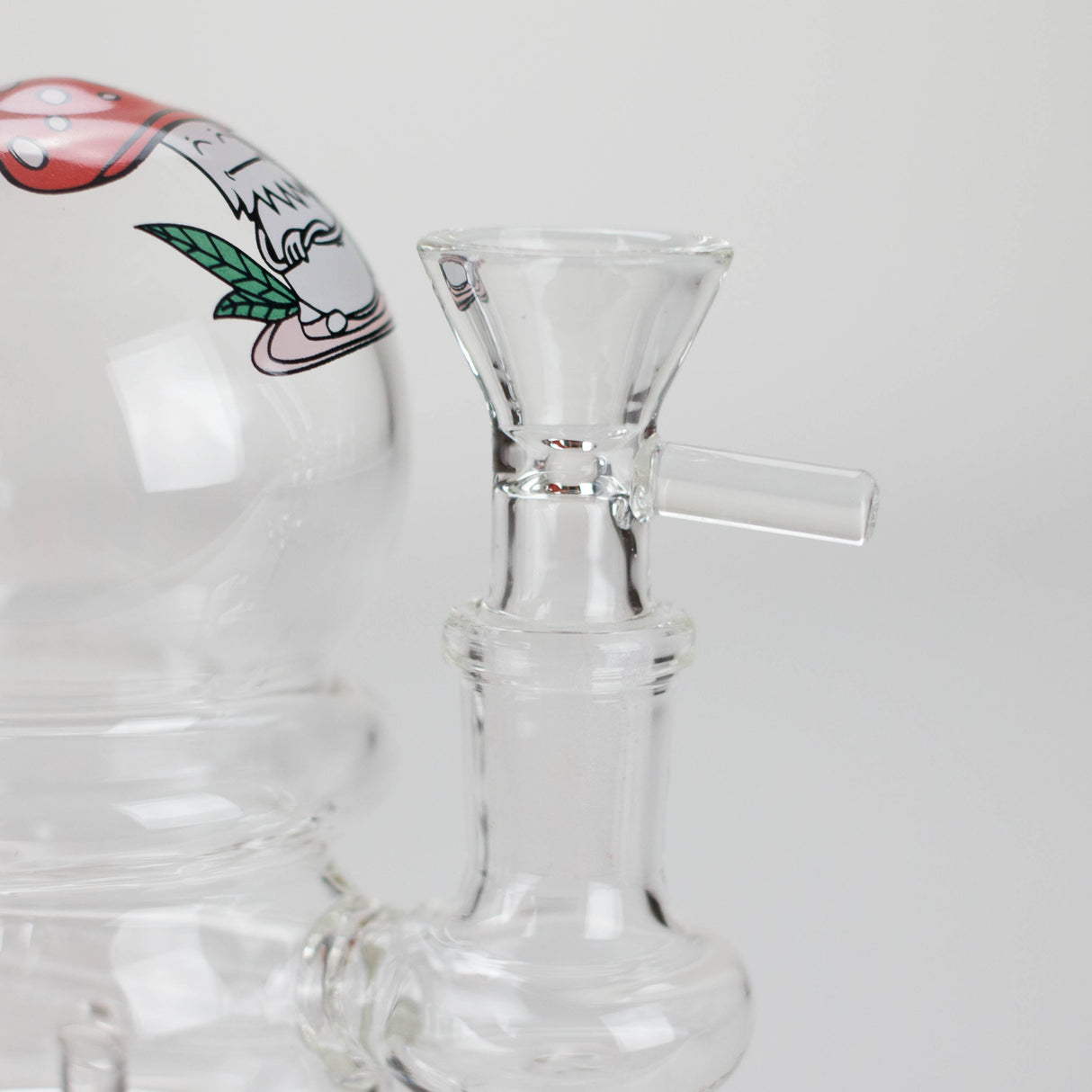 6.5" Cartoon-Themed Mini Bong with 14 mm Bowl
