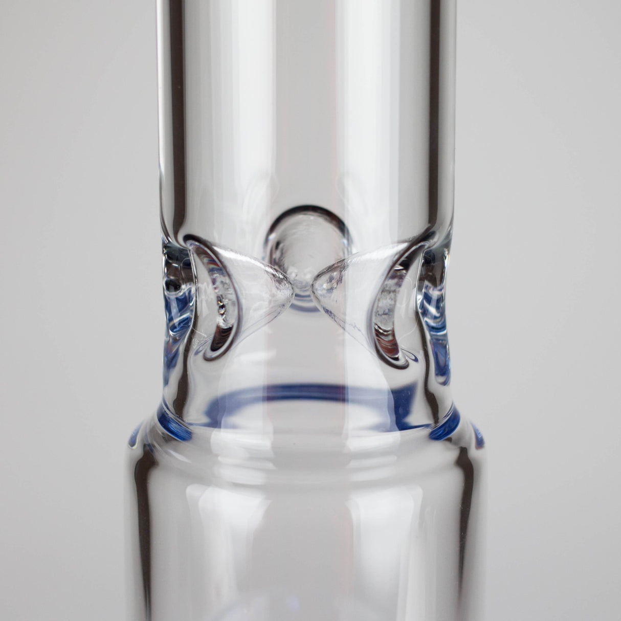 RMG WHOLESALE Glass Bong 17" Blue Honeycomb Cycler Glass Bong – 4 Honeycomb Diffusers 17" Blue Honeycomb Cycler Glass Bong – 4 Honeycomb Diffusers