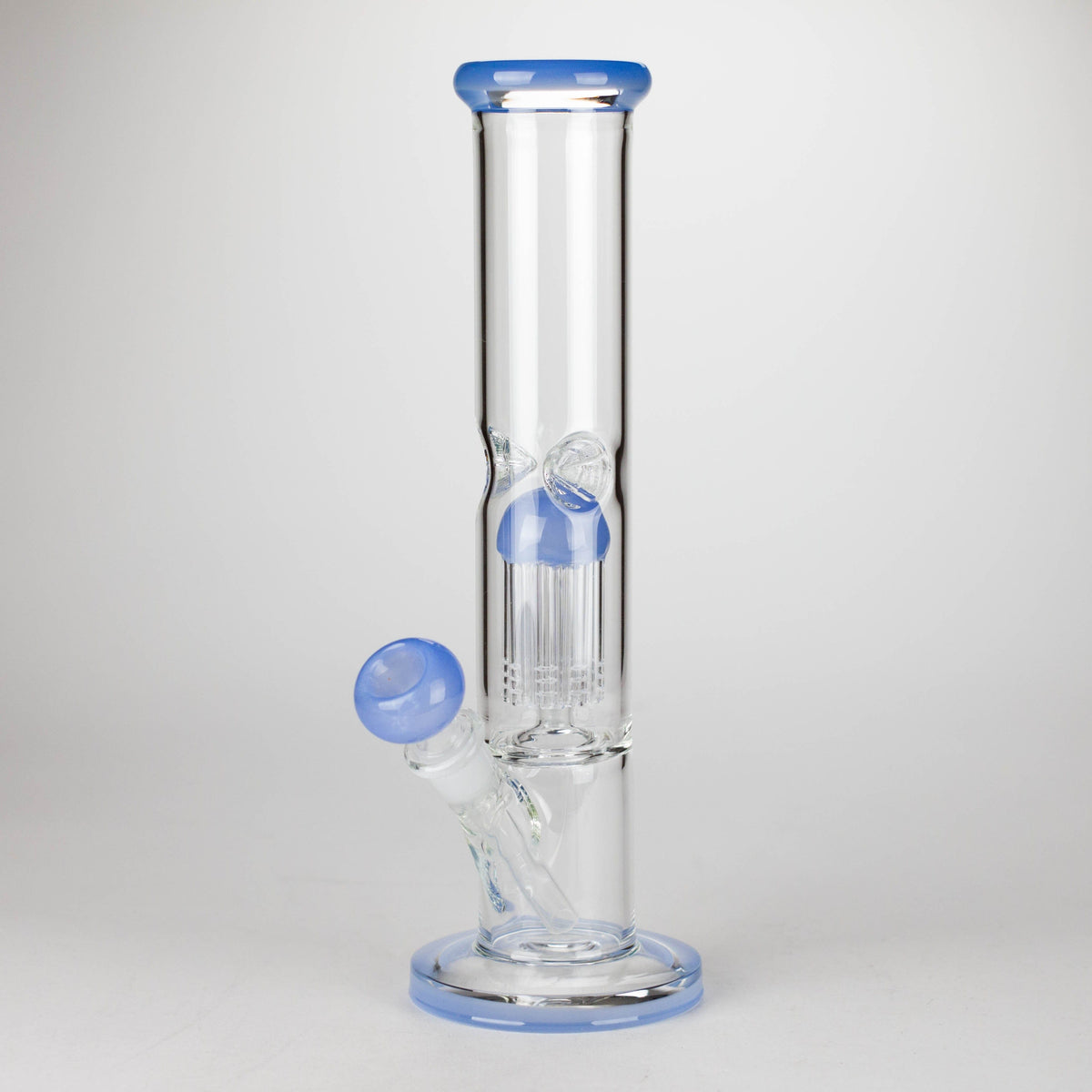 Bongzie Smokes Glass Bong 12" glass bong with tree arm percolator 12" glass bong with tree arm percolator