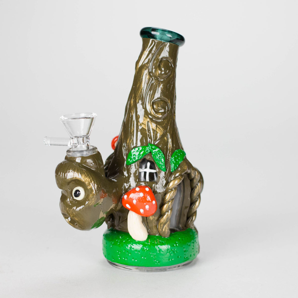 DY Glass Glass Bong 6.5" Shroomwood Glass Bong 6.5" Shroomwood Glass Bong