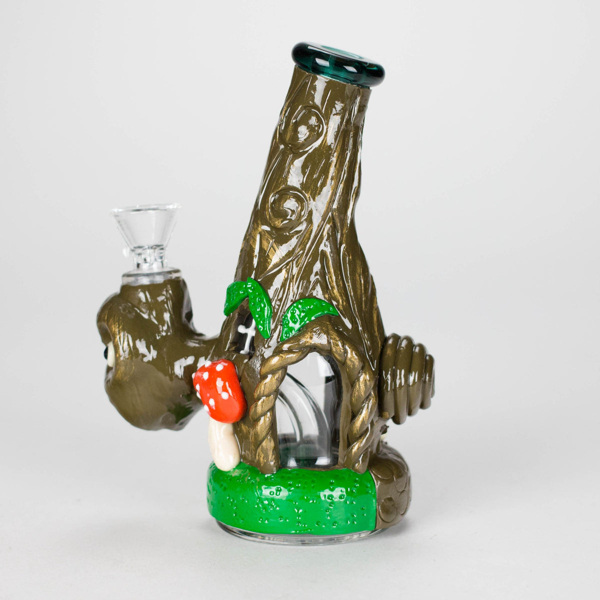 DY Glass Glass Bong 6.5" Shroomwood Glass Bong 6.5" Shroomwood Glass Bong