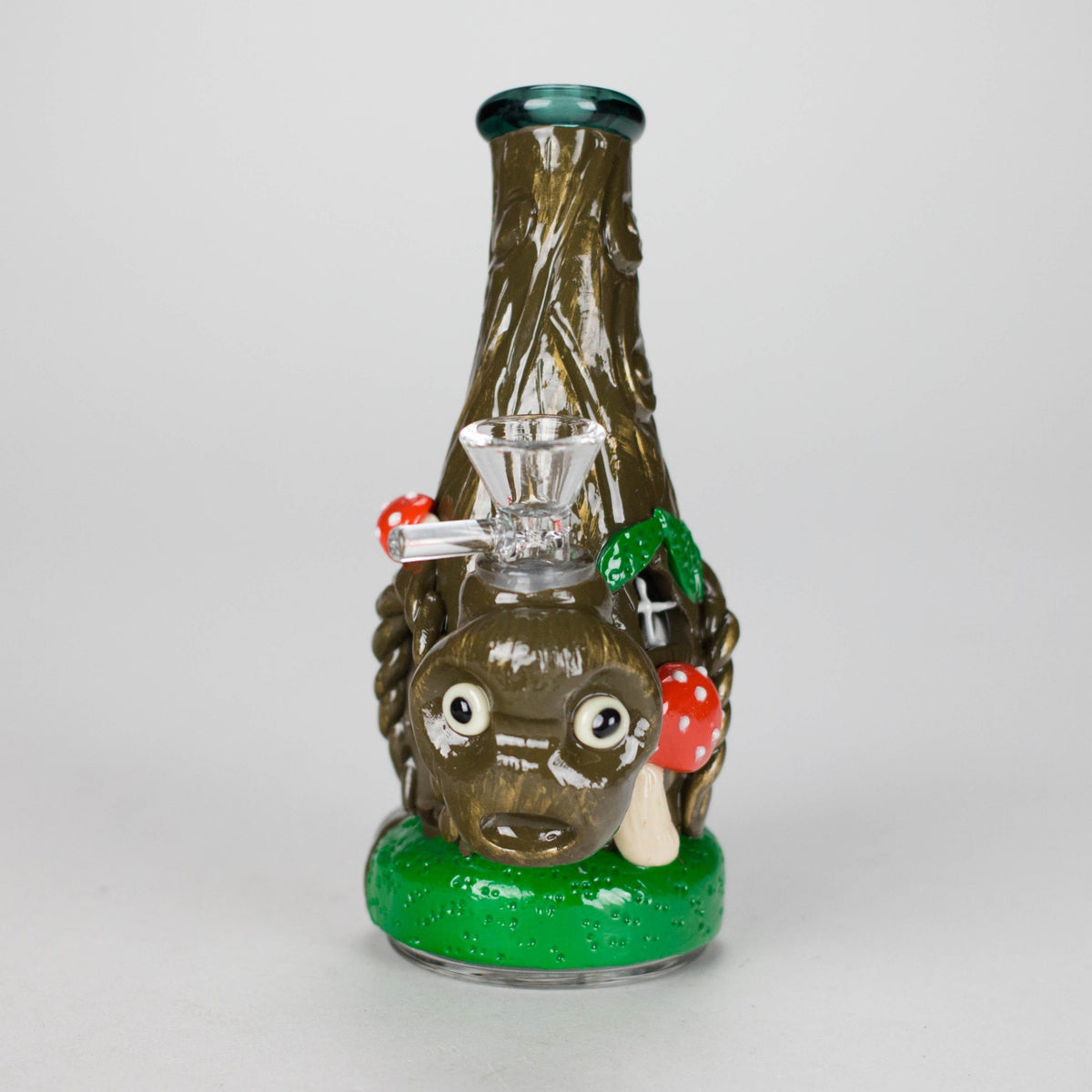 DY Glass Glass Bong 6.5" Shroomwood Glass Bong 6.5" Shroomwood Glass Bong