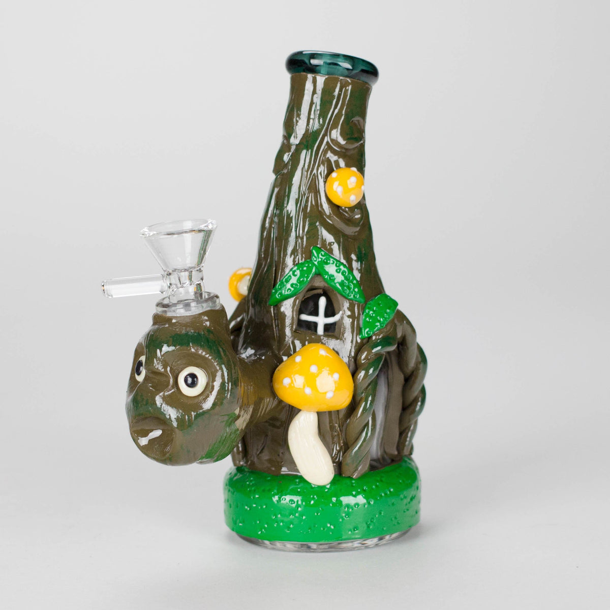 DY Glass Glass Bong 6.5" Shroomwood Glass Bong 6.5" Shroomwood Glass Bong