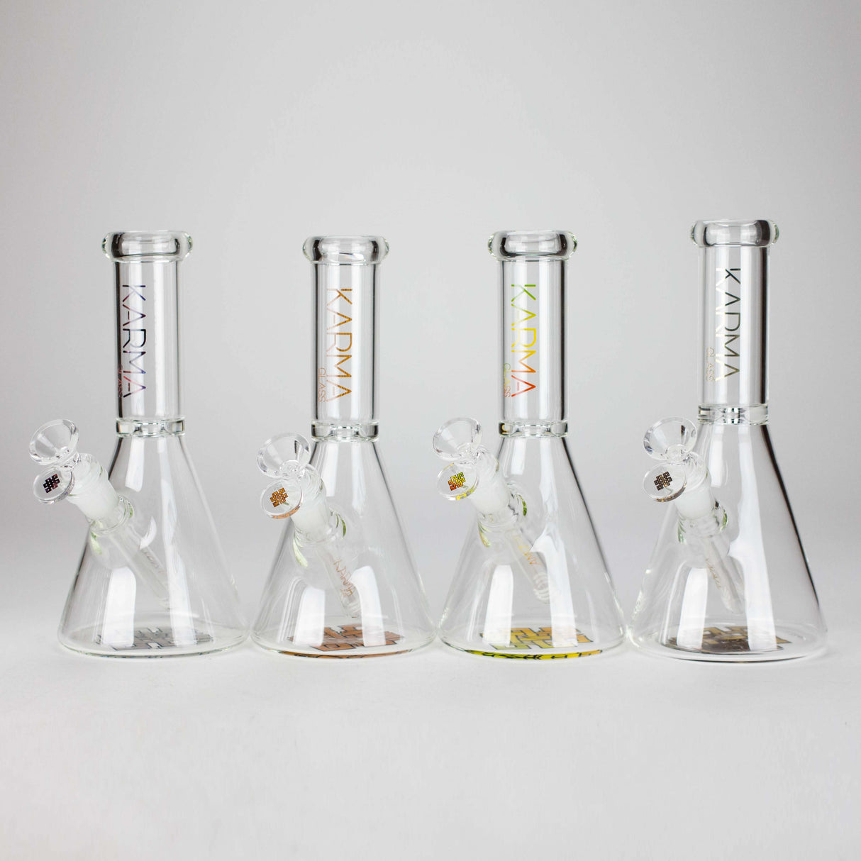 Karma | 9" Skinny Beaker Glass Bong